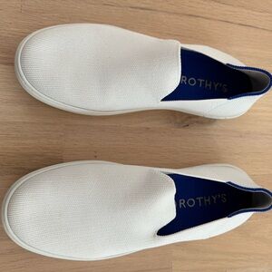 Rothy's White Slip-On Shoes
